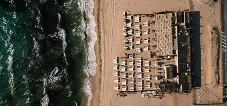 Pampelonne Beach in the Var